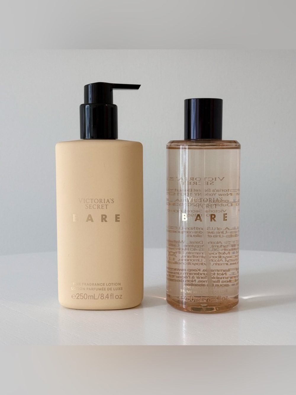 Victoria's Secret BARE Lotion & Fragrance Set